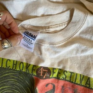 artichoke fest tee🌿🧡✨